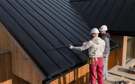 Complete roof replacement with new architectural shingles on Austin home